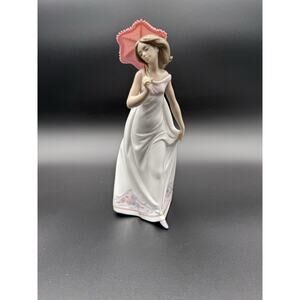 Vintage Lladro Porcelain Statue Afternoon Promenade #7636 Retired 1995